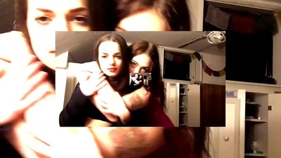Ду brunette Санобар panties эмотсионалӣ мондан ҳаромҳо quirky фоҳиша